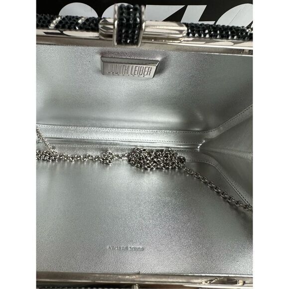 JUDITH LEIBER Slim Slide Hyperdrive Clutch Bag - Picture 13 of 16